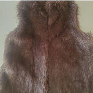 KENAR faux fur vest Size L
